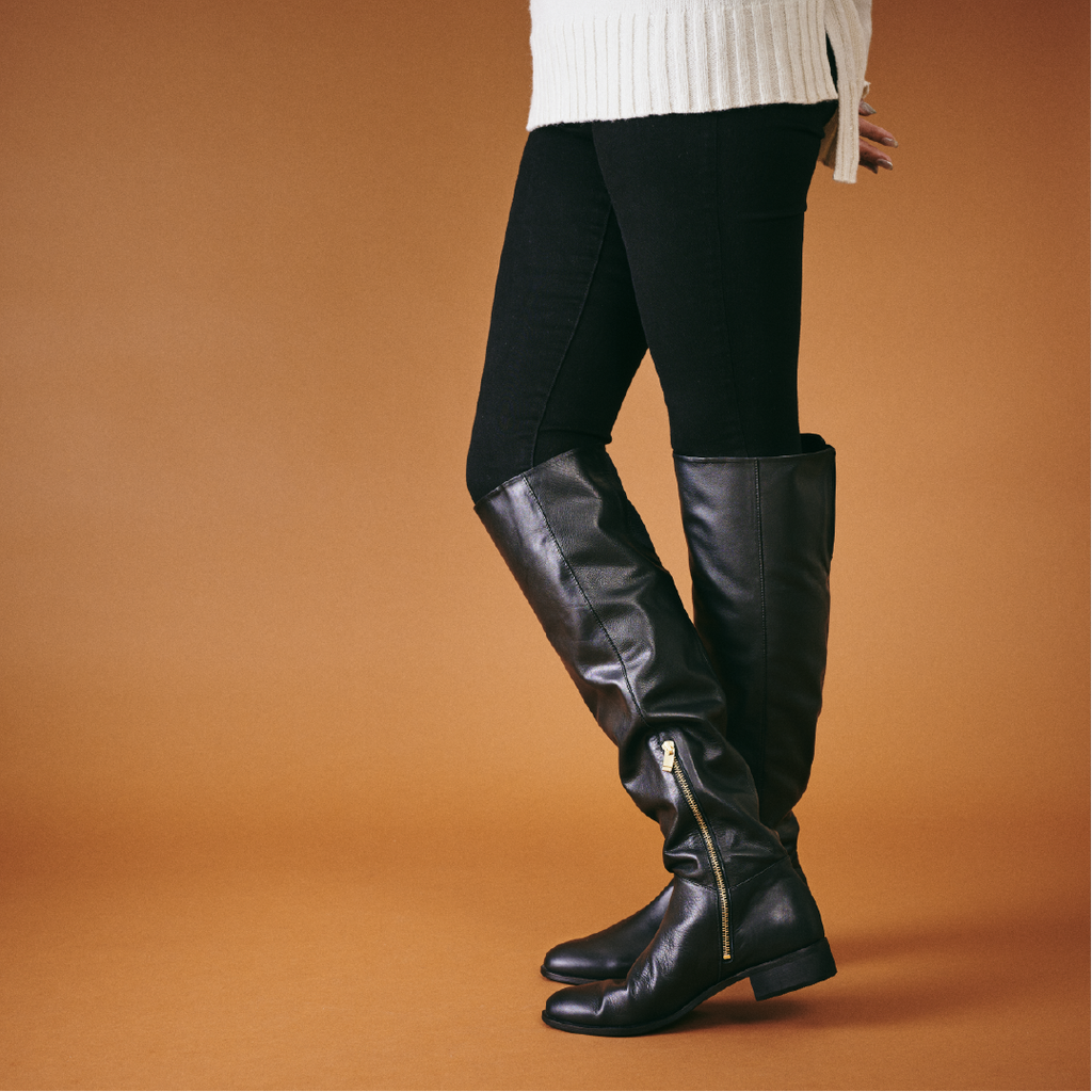hysteric glamor 】ロングブーツ 黒 L 27cm - ブーツ